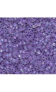Miyuki delica Beads 11/0 - Sparkling purple lined opal ab DB-1753